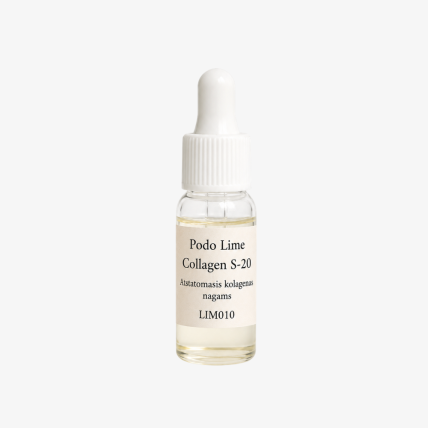 Atstatomasis kolagenas nagams 3 ml Podo Lime Collagen S-20 Atstatomasis kolagenas nagams 3 ml Podo Lime Collagen S-20