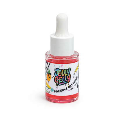 Jelly Gelly gaivinantis Pineapple Oily Drops 30 ml odelių aliejus su ananasų aromatu Jelly Gelly gaivinantis Pineapple Oily Drops 30 ml odelių aliejus su ananasų aromatu
