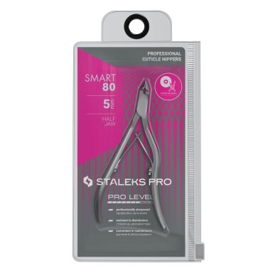 Staleks Pro Smart 80 profesionalios odelių žnyplutės, 5mm
