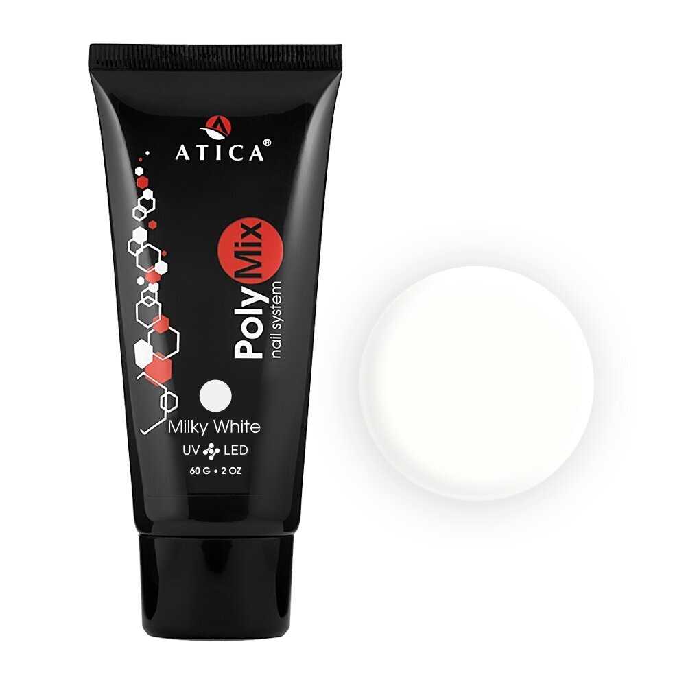 ATICA PolyMix poligelis MILKY WHITE - 60 ml ATICA PolyMix poligelis MILKY WHITE - 60 ml