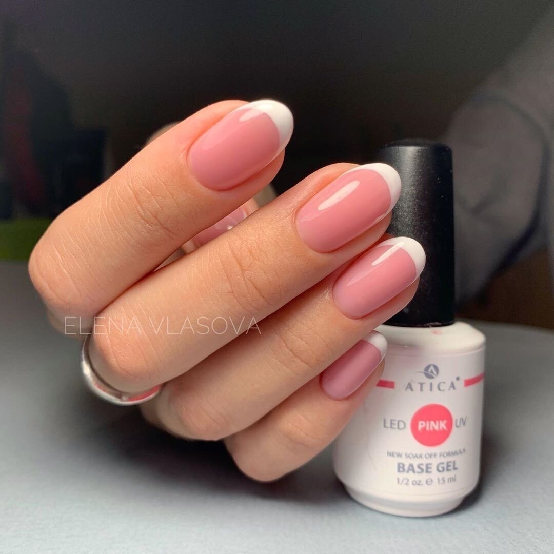 ATICA Base Pink, 15ml (elastinga kaučiukinė bazė) 2 ATICA Base Pink, 15ml (elastinga kaučiukinė bazė) 2