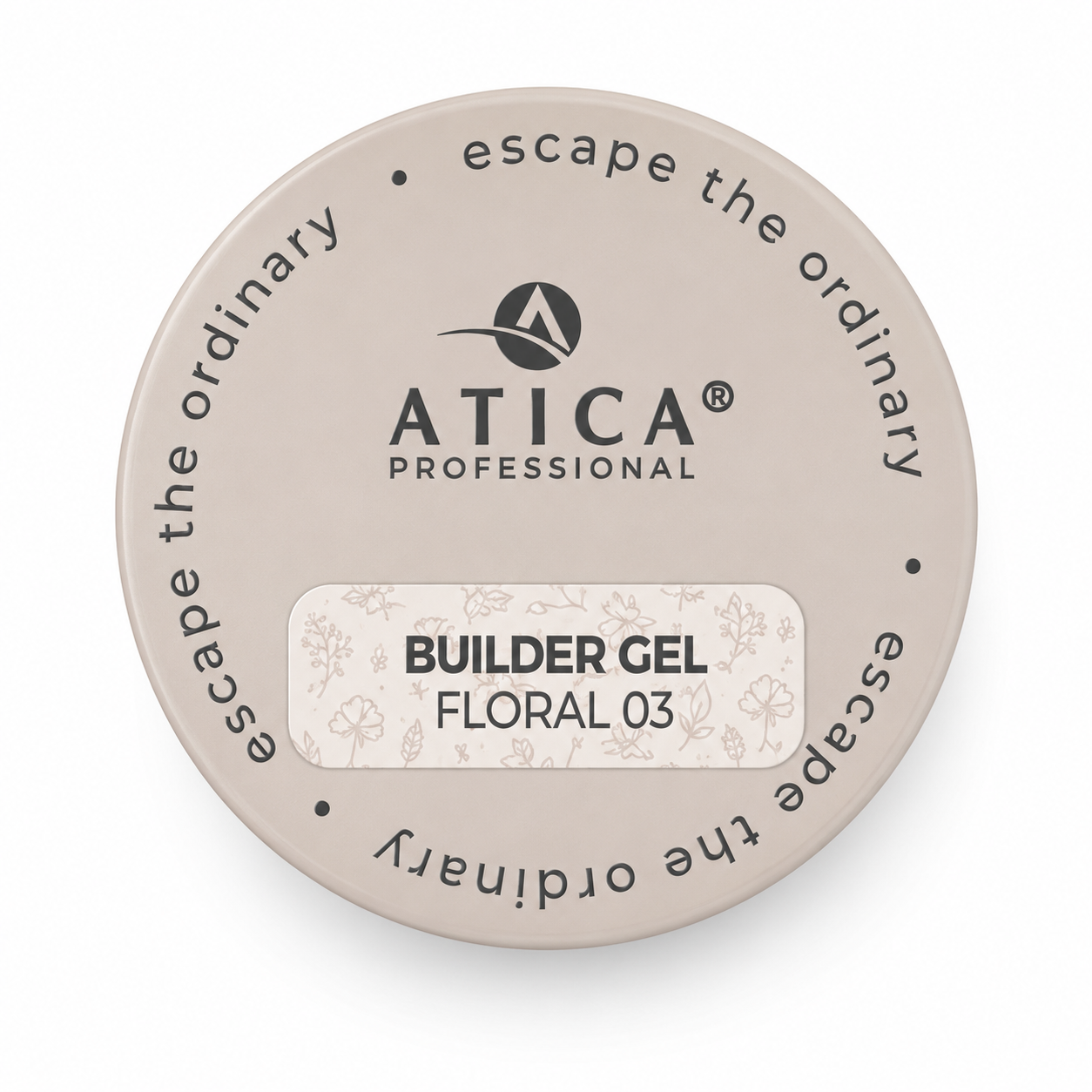 ATICA Builder Gel Floral 03, 15 ml