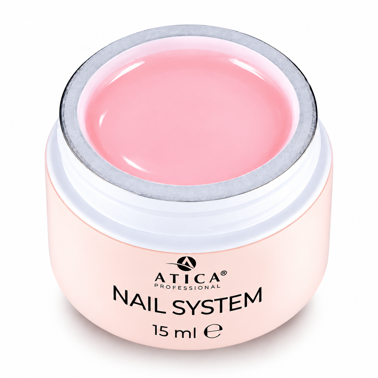 ATICA modeliavimo gelis Builder Gel eXel 15 Pastel Peach 15 ml