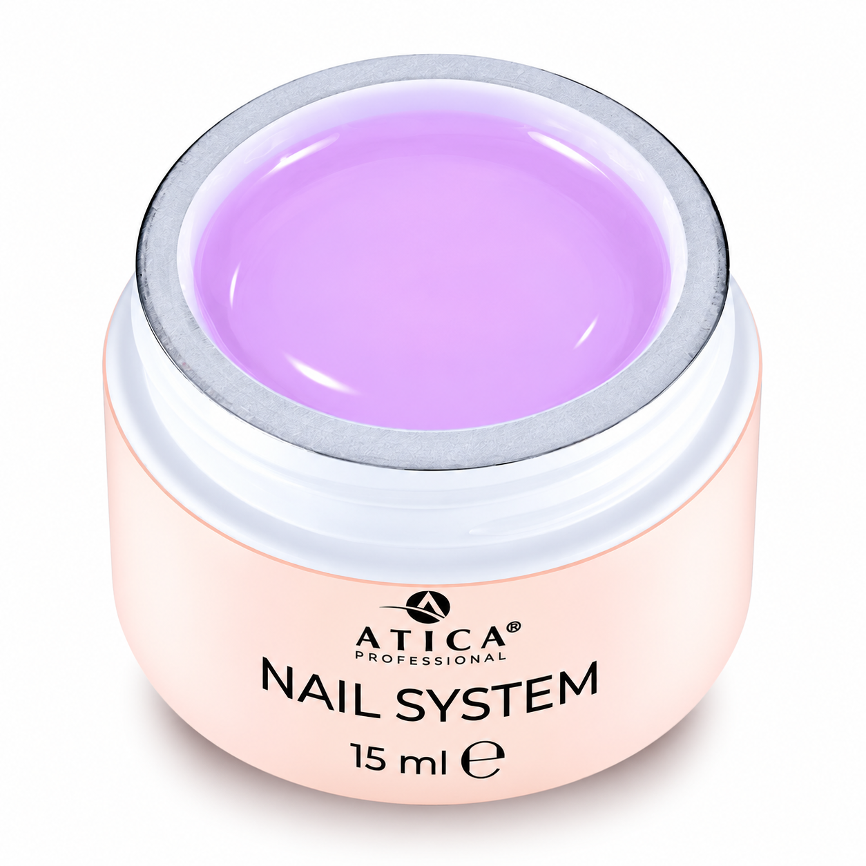 ATICA modeliavimo gelis Builder Gel eXel 17 Pastel Pink 15 ml ATICA modeliavimo gelis Builder Gel eXel 17 Pastel Pink 15 ml