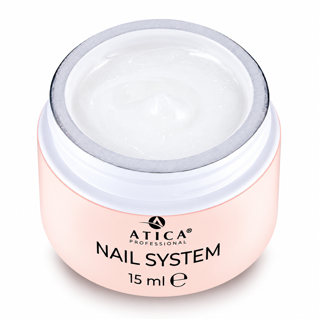ATICA modeliavimo gelis Builder Gel eXel 19 Milk Shine Shimmer 15 ml ATICA modeliavimo gelis Builder Gel eXel 19 Milk Shine Shimmer 15 ml