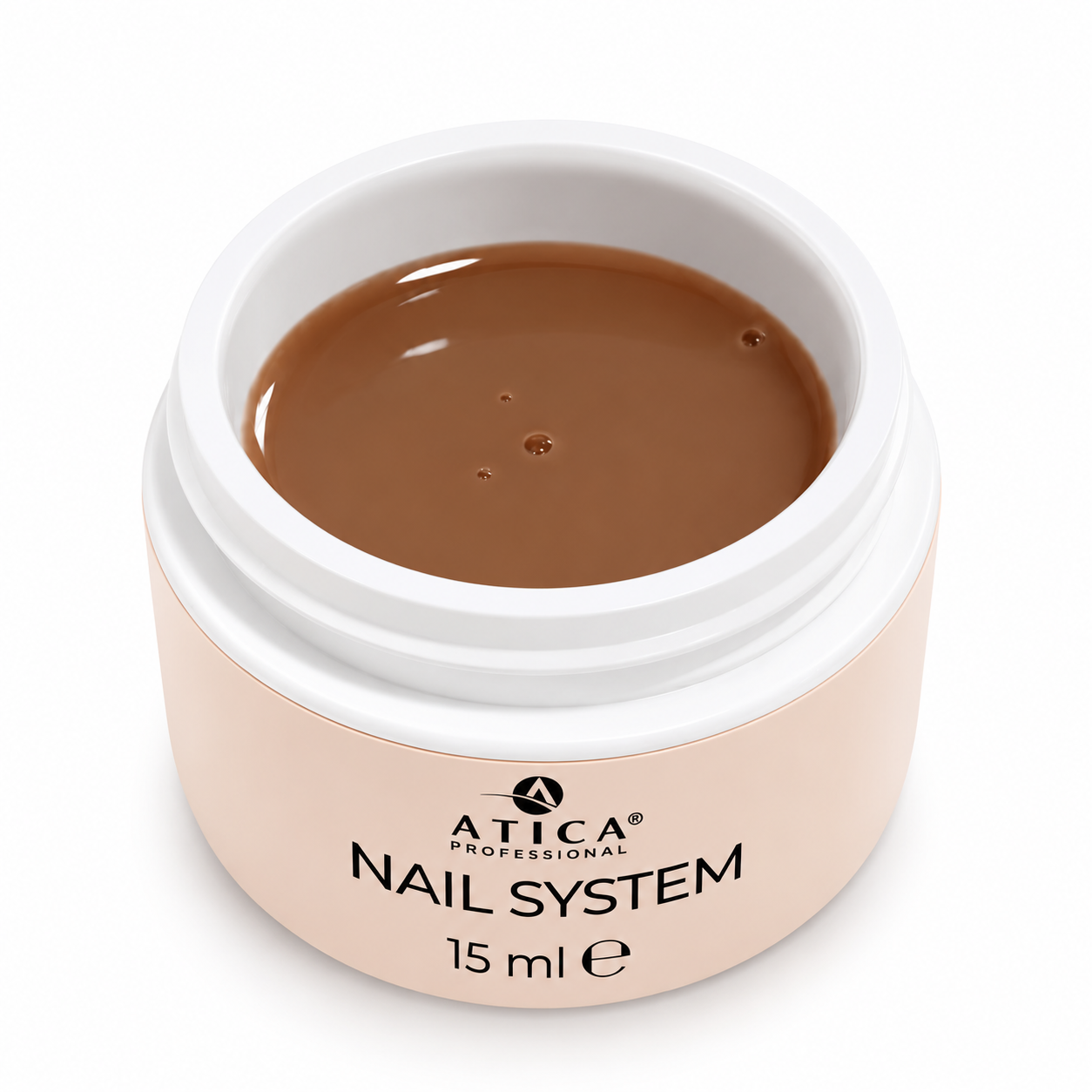 ATICA modeliavimo gelis Builder Gel eXel 25 Mocha 15 ml ATICA modeliavimo gelis Builder Gel eXel 25 Mocha 15 ml