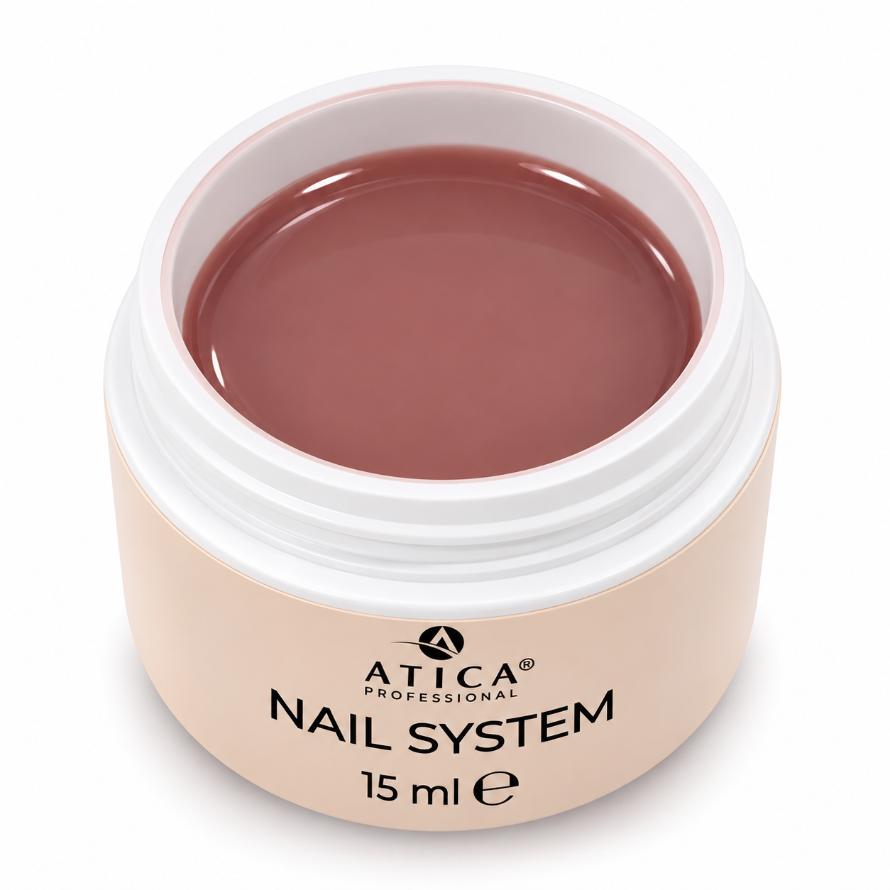 ATICA modeliavimo gelis Builder Gel eXel 27 Brownie 15 ml ATICA modeliavimo gelis Builder Gel eXel 27 Brownie 15 ml