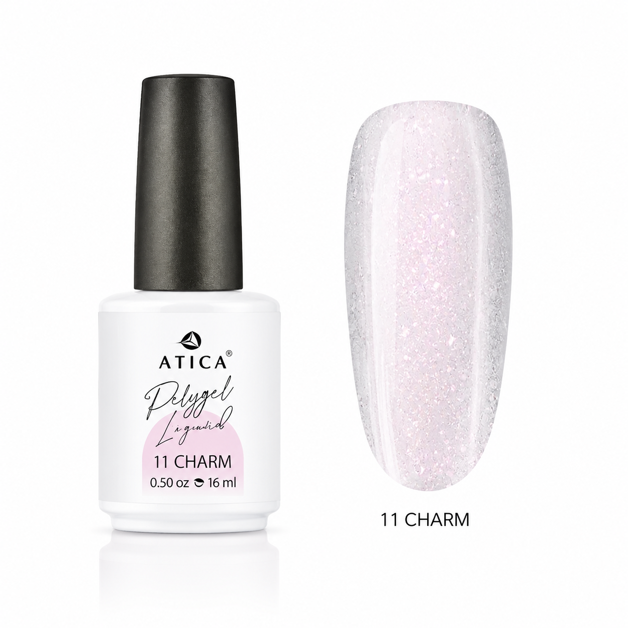 Atica skystas poligelis CHARM 11, 15ml Atica skystas poligelis CHARM 11, 15ml