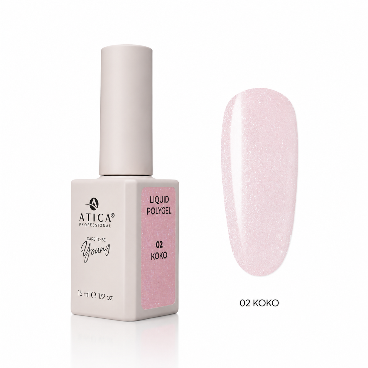 Atica skystas poligelis Ko Ko 02, 15ml