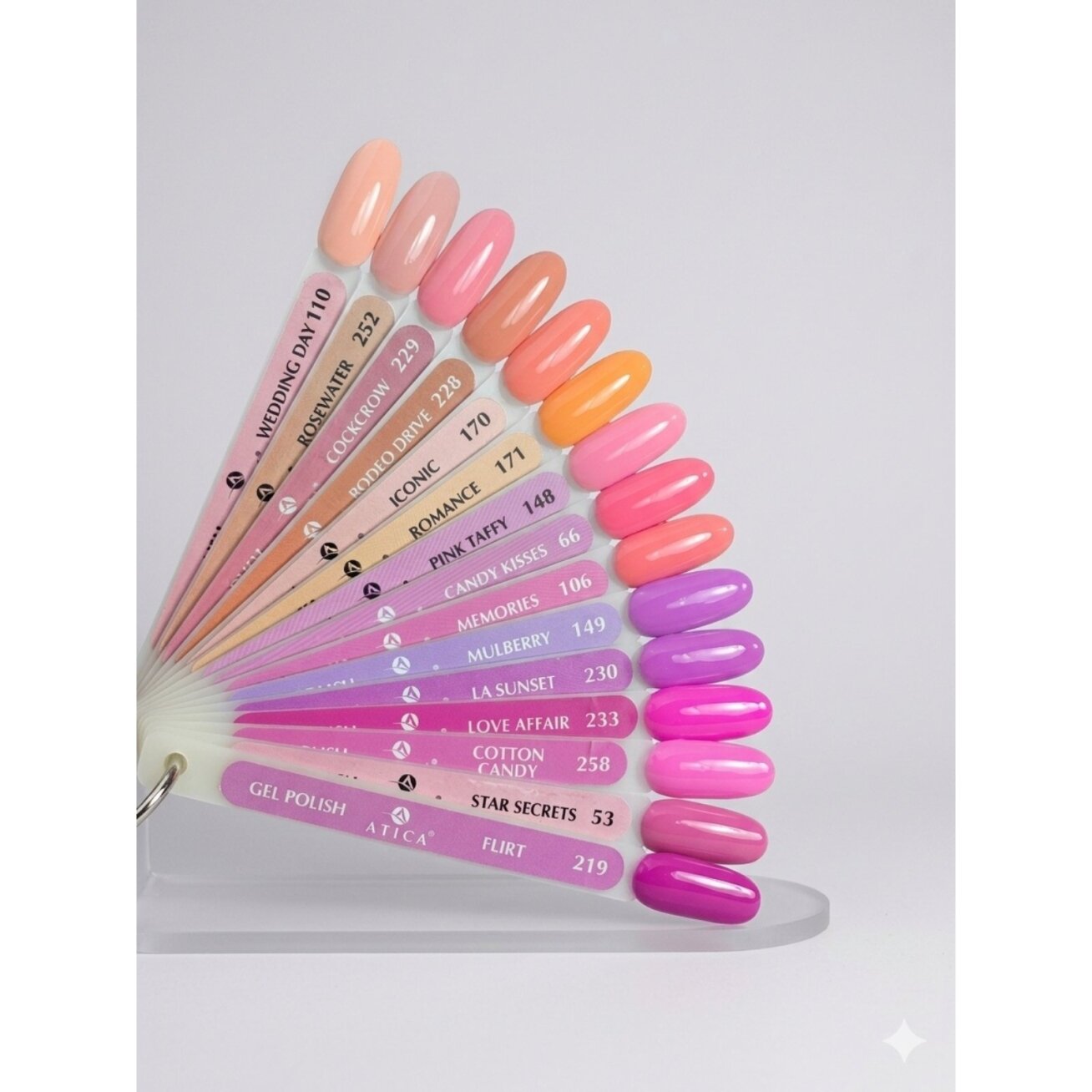 Atica gelinis lakas COTTON CANDY, 7,5ml 2 Atica gelinis lakas COTTON CANDY, 7,5ml 2