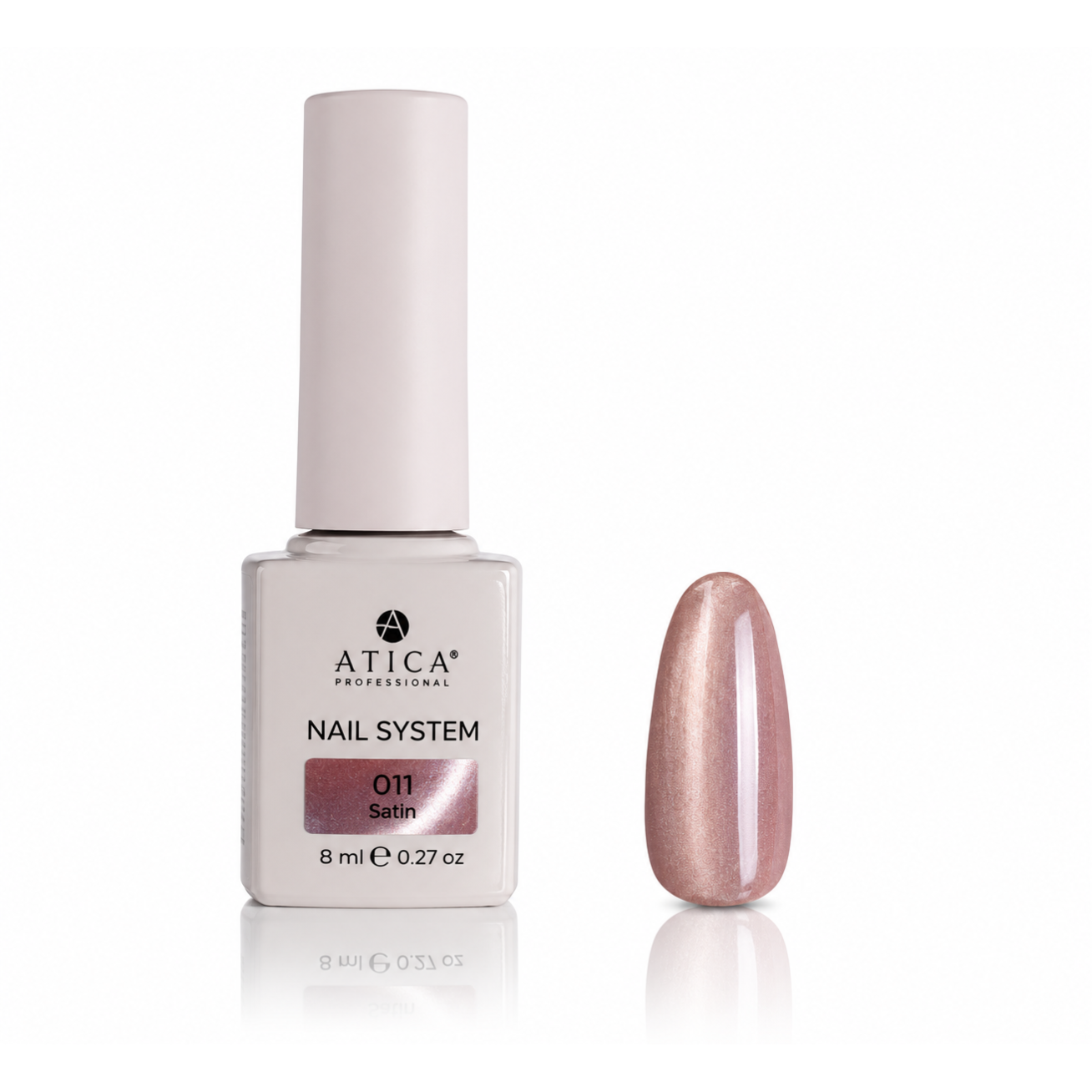 Atica SC11 Satin Cat’s Eye – magnetinis gelinis lakas, 8 ml