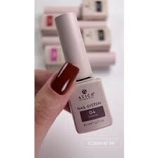 ATICA Caramel 04 – karameliškai rudas gelinis lakas, 8 ml