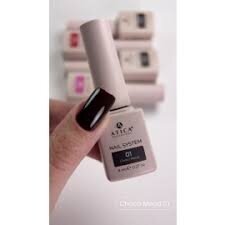 ATICA Choco Mood 01 – tamsiai šokoladinis gelinis lakas, 8 ml ATICA Choco Mood 01 – tamsiai šokoladinis gelinis lakas, 8 ml