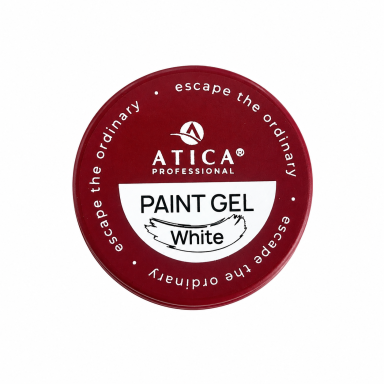 Atica baltas piešimo gelis 8 ml