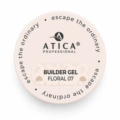 ATICA Builder Gel Floral 07, 15 ml