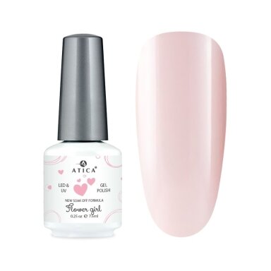Atica gelinis lakas FLOWER GIRL, 7,5 ml