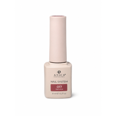 Atica gelinis lakas RED WINE, 7,5 ml