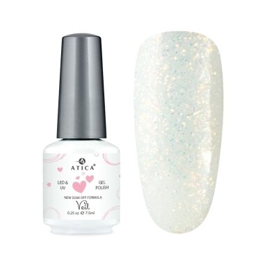 Atica gelinis lakas VEIL, 7,5 ml