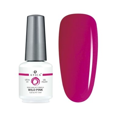 Atica gelinis lakas WILD PINK, 7.5 ml