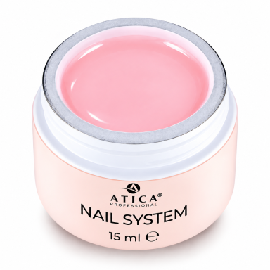 ATICA modeliavimo gelis Builder Gel eXel 15 Pastel Peach 15 ml