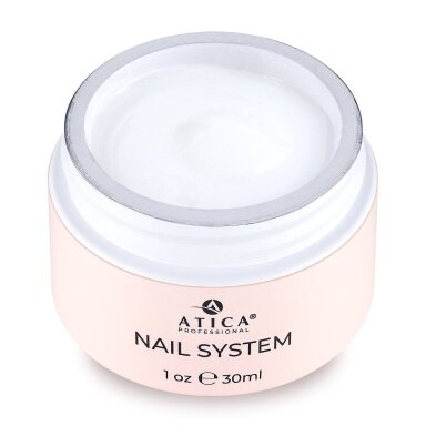 ATICA modeliavimo gelis Builder Gel eXel 18 Opal Pink Pearl 30 ml