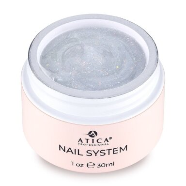 ATICA modeliavimo gelis Builder Gel eXel 20 Glam Style 30 ml
