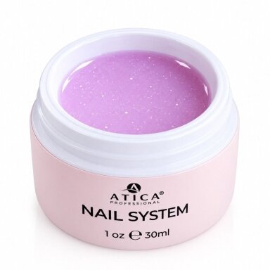 ATICA modeliavimo gelis Builder Gel eXel 33 Mix Splash 30 ml