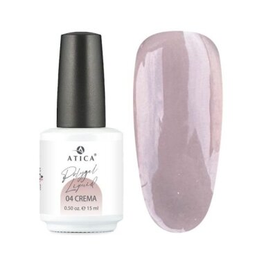 Atica skystas poligelis CREMA 04, 15ml Atica skystas poligelis CREMA 04, 15ml