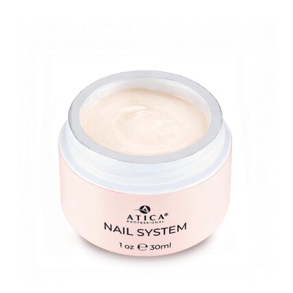 ATICA blizgus statybinis gelis 04 Twinkle Champagne - 30 ml ATICA blizgus statybinis gelis 04 Twinkle Champagne - 30 ml
