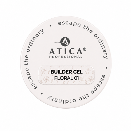ATICA Builder Gel Floral 01, 15 ml ATICA Builder Gel Floral 01, 15 ml