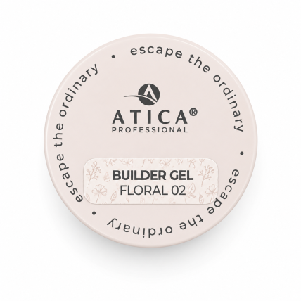 ATICA Builder Gel Floral 02, 15 ml ATICA Builder Gel Floral 02, 15 ml