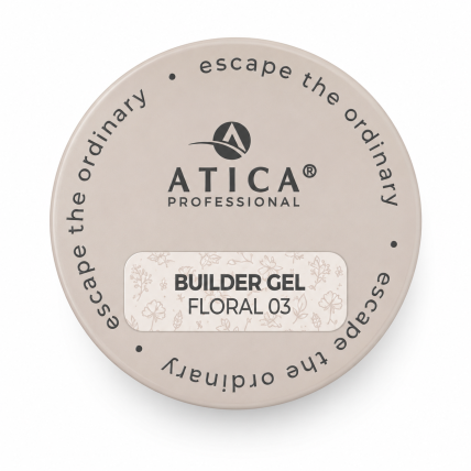 ATICA Builder Gel Floral 03, 15 ml ATICA Builder Gel Floral 03, 15 ml