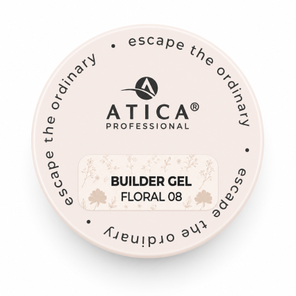 ATICA Builder Gel Floral 08, 15 ml ATICA Builder Gel Floral 08, 15 ml