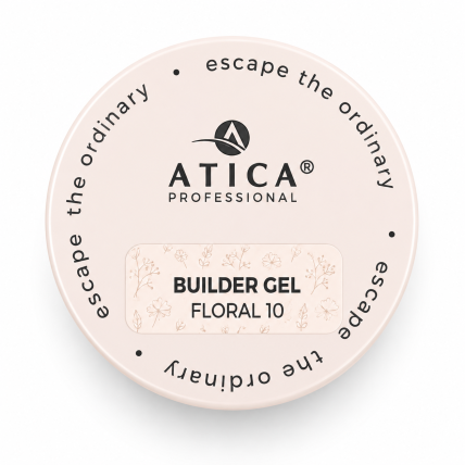 ATICA Builder Gel Floral 10, 15 ml