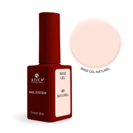 ATICA Cover Base Gel 07 Naturel 15 ml ATICA Cover Base Gel 07 Naturel 15 ml