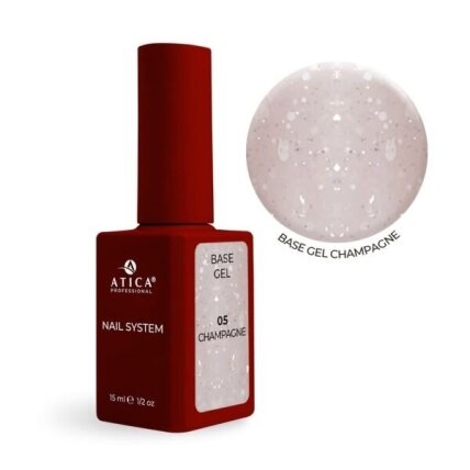 ATICA Cover Base Gel Champagne 05 15 ml