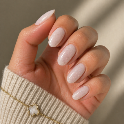 ATICA Fiber bazė Milky Sparkling White 15ml 1