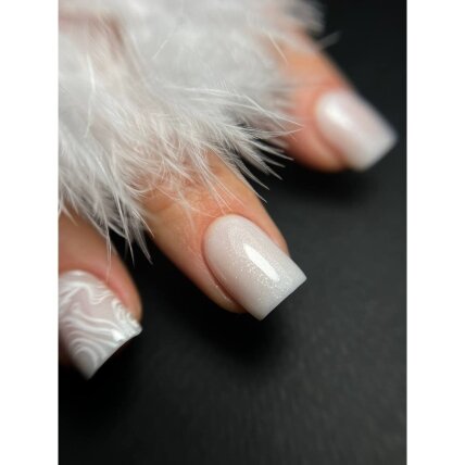 ATICA Fiber bazė Milky Sparkling White 15ml 2