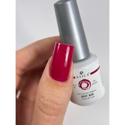 Atica gelinis lakas BEET RED, 7,5 ml 1