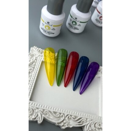 Atica gelinis lakas CRYSTAL BLUE, 7,5 ml 2