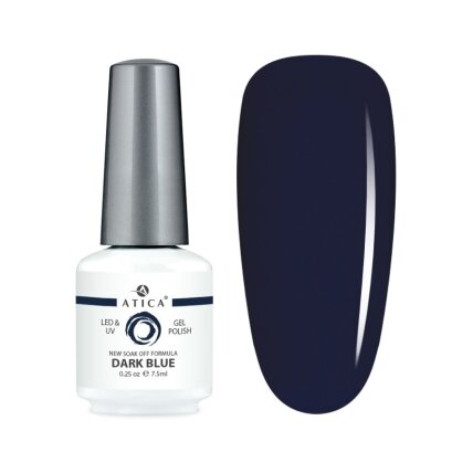 Atica gelinis lakas DARK BLUE, 7.5 ml