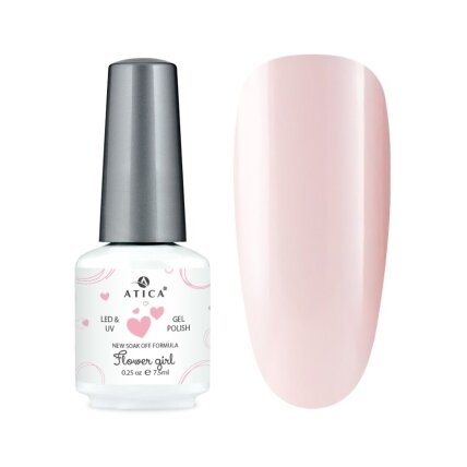 Atica gelinis lakas FLOWER GIRL, 7,5 ml Atica gelinis lakas FLOWER GIRL, 7,5 ml