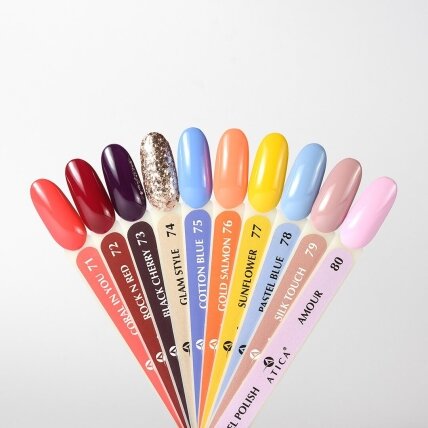 Atica gelinis lakas GLAM STYLE, 7,5 ml 1