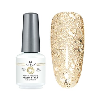 Atica gelinis lakas GLAM STYLE, 7,5 ml