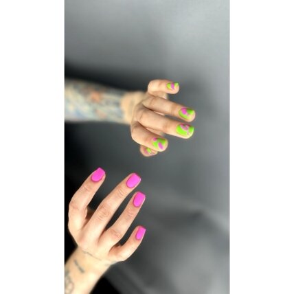 Atica gelinis lakas HOT PINK, 7,5 ml 1