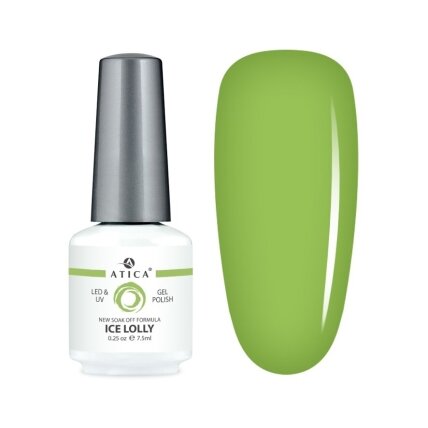 Atica gelinis lakas ICE LOLLY, 7,5 ml Atica gelinis lakas ICE LOLLY, 7,5 ml