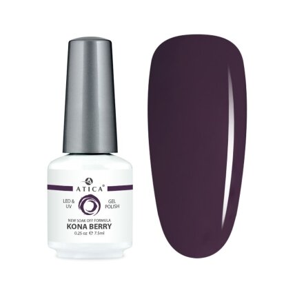 Atica gelinis lakas KONA BERRY, 7,5 ml