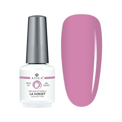Atica gelinis lakas LA SUNSET, 7,5 ml Atica gelinis lakas LA SUNSET, 7,5 ml