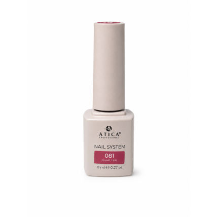 Atica gelinis lakas SWEET LIPS, 7,5 ml Atica gelinis lakas SWEET LIPS, 7,5 ml