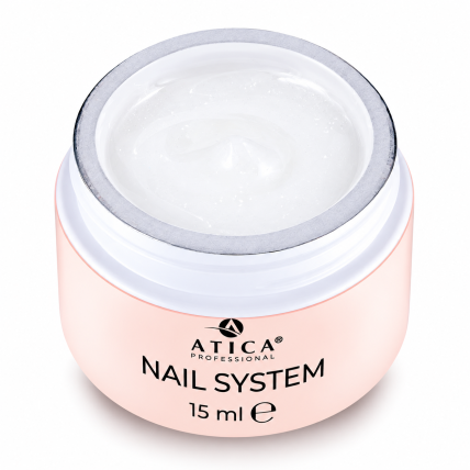 ATICA modeliavimo gelis Builder Gel eXel 19 Milk Shine Shimmer 15 ml ATICA modeliavimo gelis Builder Gel eXel 19 Milk Shine Shimmer 15 ml